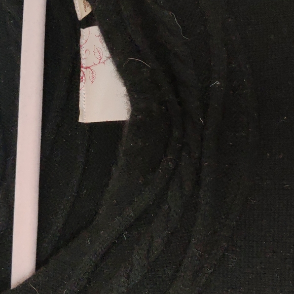 Emma and posh cashmere sweater short sleeves Medium black - Picture 5 of 6